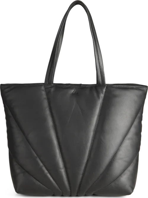 JennaMBG Shopper, Sea Shell Puf-Black