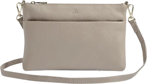 KarimaMBG Crossbody Grain Sand/Gold 