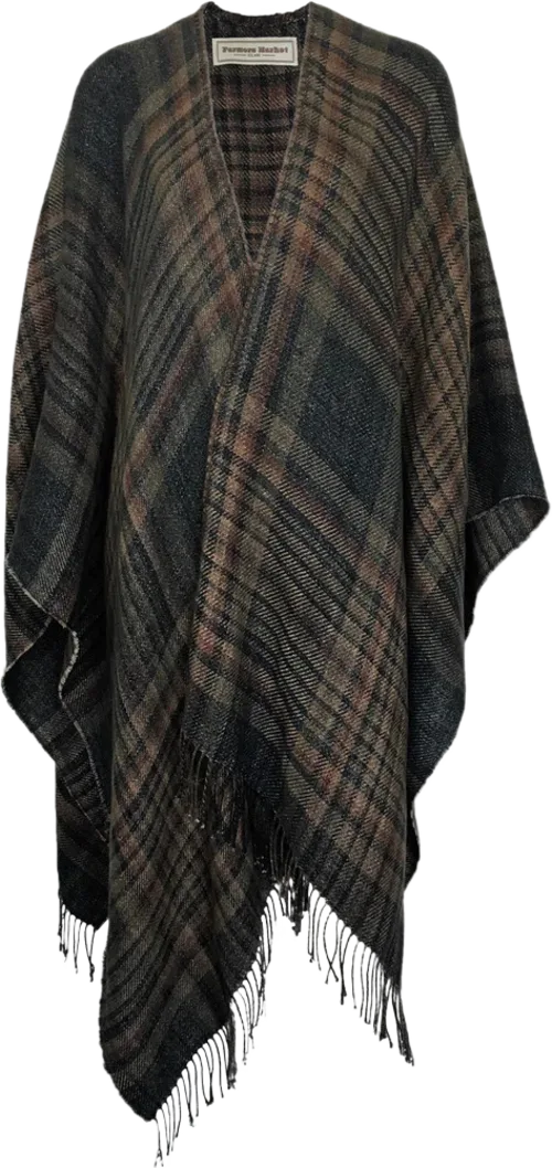 Katanes, Hör poncho - Svart hör