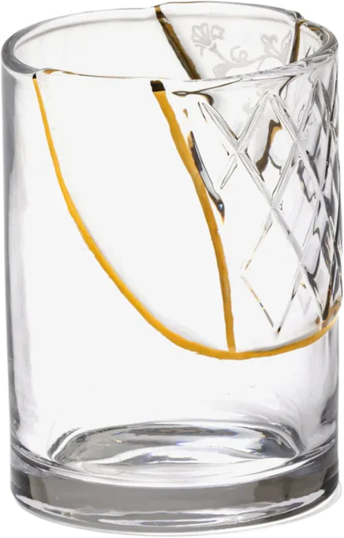 Kintsugi glass 7,6 cm