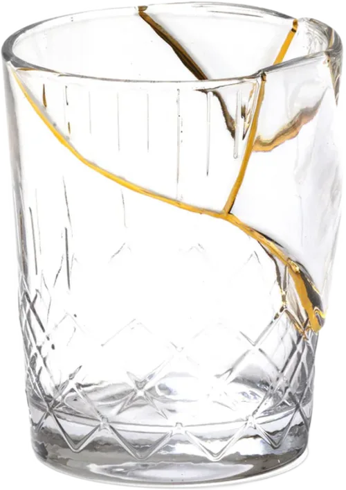 Kintsugi glass 8,2 cm