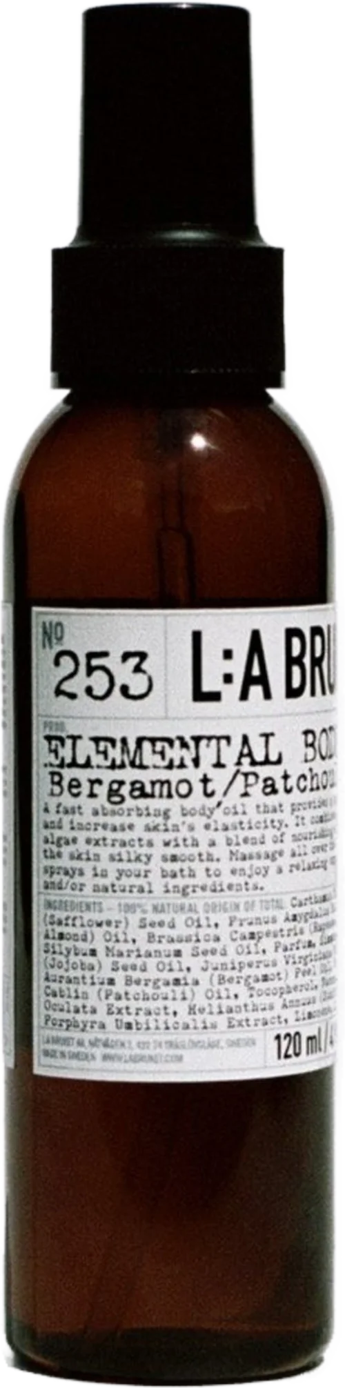 L:A Bruket Elemental Body Oil 120ml - B/P