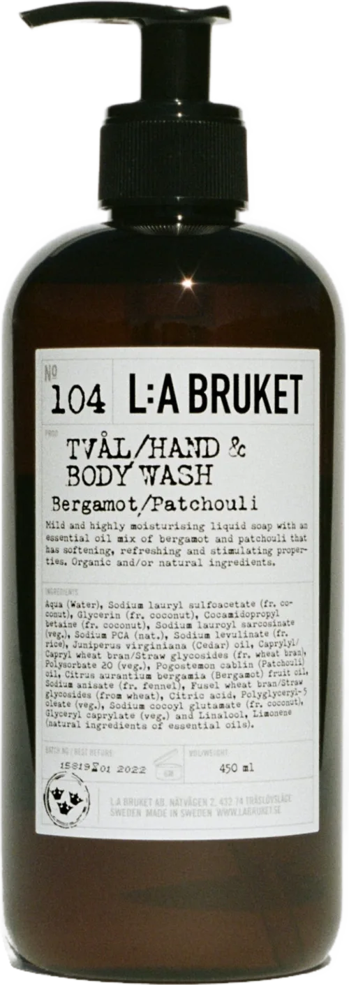L:A Bruket Soap Bergamot/ Patchouli