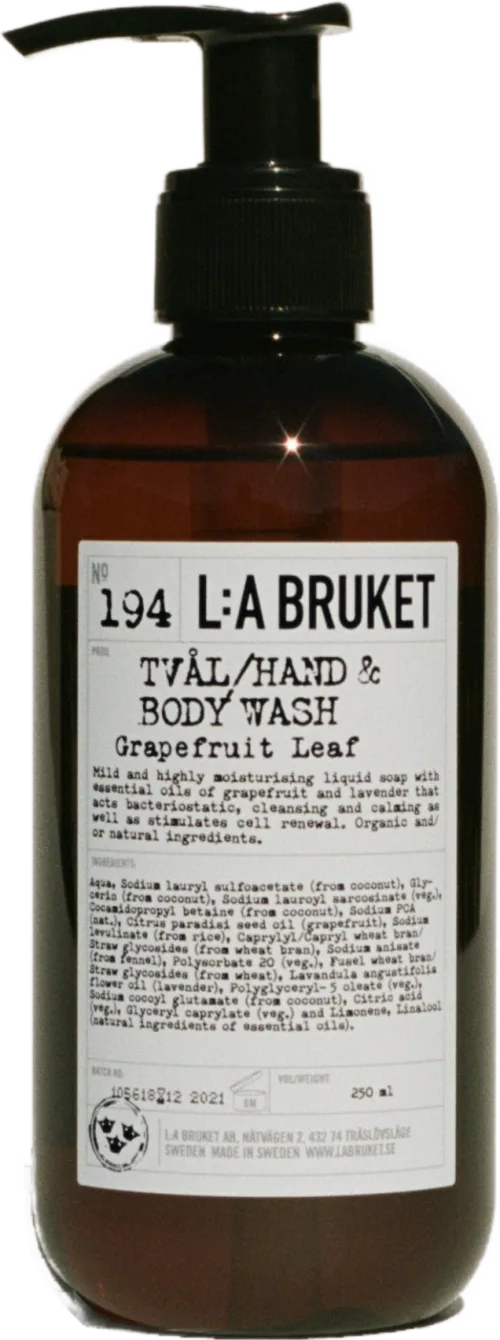 L:A Bruket Soap Grapefruit Leaf (250ml)