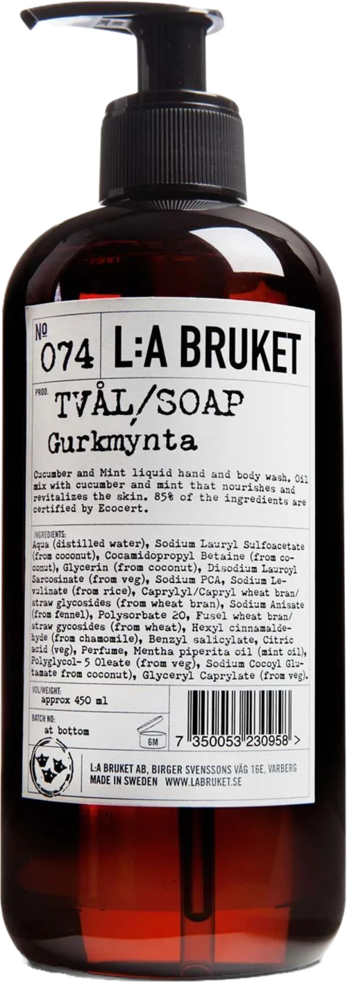 L:A Bruket Soap cucumber (250ml)