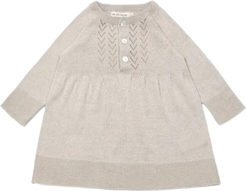 Lace Front dress Sand 