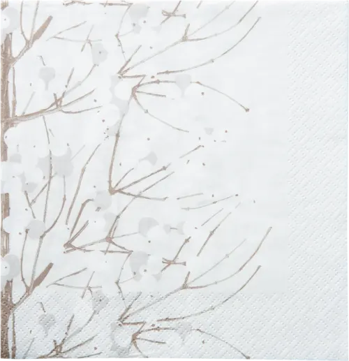 Marimekko Lumimarja White napkin 