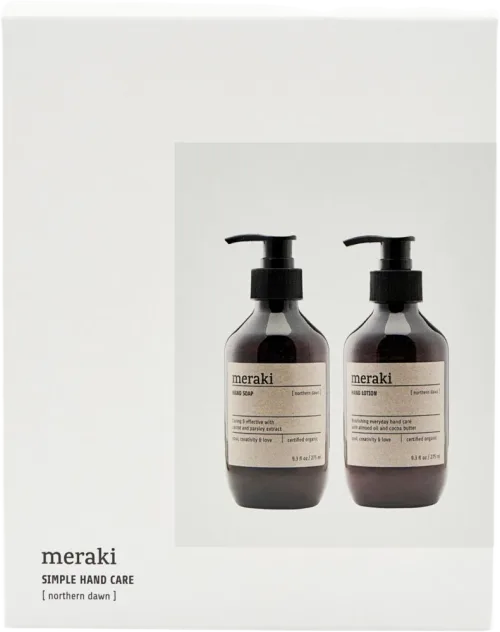 Meraki Northern Dawn Gjafabox - Handsápa&Handkrem