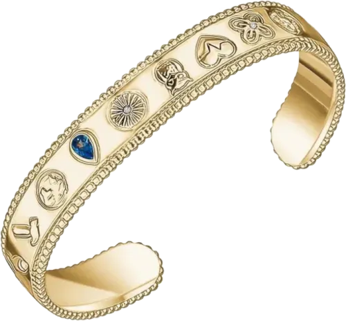 Global Goals Bangle Gold