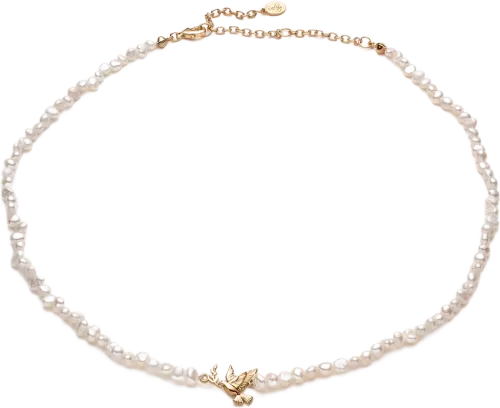 Peace 🕊️ Pearl Necklace
