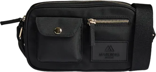 DarlaMBG Bum Bag Black w/ gold