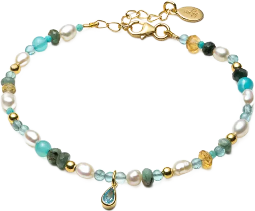 Water Drop Pure Pearl Bracelet