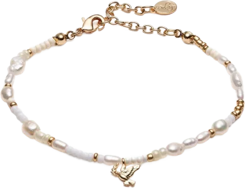 Peace pearl Bracelet