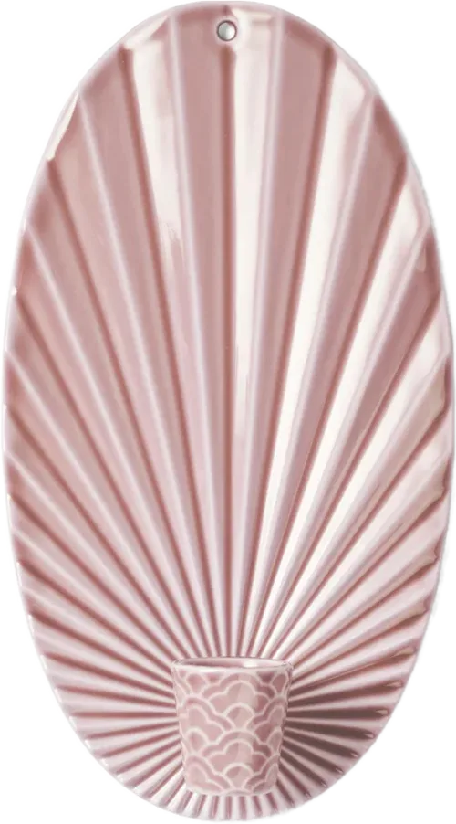 Pipanella waves candle sconce - Blush 