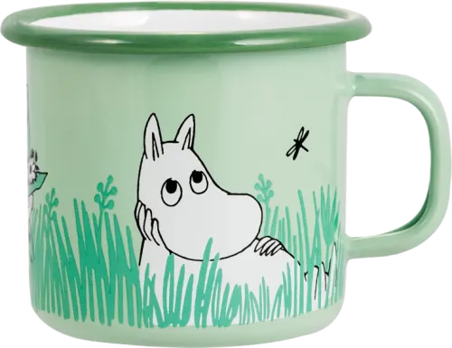 Moomin 2,5 bolli - Friends In the Garden grænn