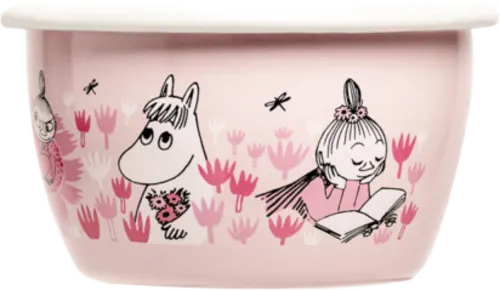 Moomin skál 3dl - Garden Girls Pink 