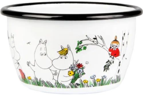 Moomin skál 3dl - Happy Family Colors 