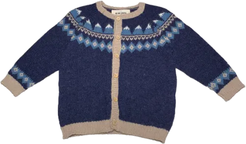 Mountain Cardigan - Navy