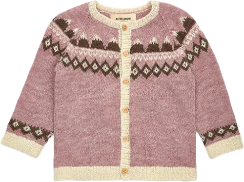 Mountain Cardigan - Rose
