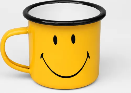 Mug Smiley Enamel