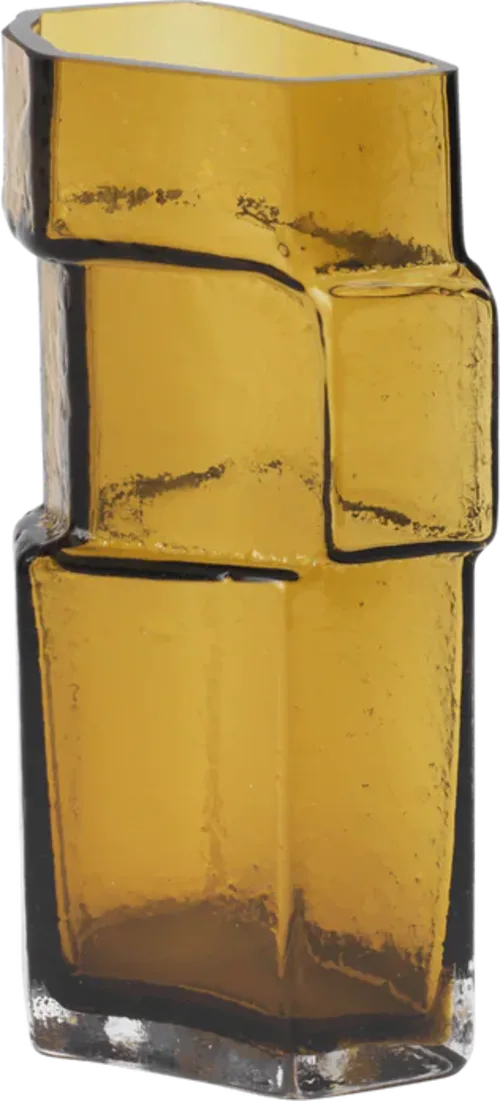 Muro Vase - H23 - Amber 