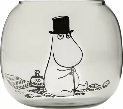 Moomin gler kertastjaki 11cm - Moominpabbi