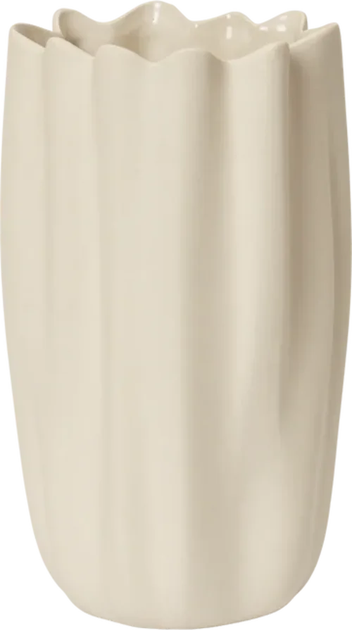 Nium Vase - H23 - Off white