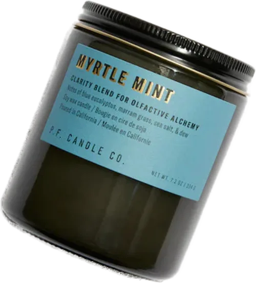 NO. 4 Myrtle Mint Soy Candle Large