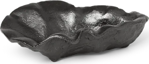 Oyster Bowl - Black Brass