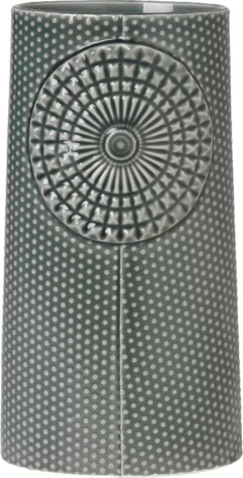 Pipanella - Dot Oval, Dökkur vasi (Stór)