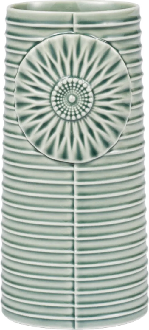 Pipanella - Lines Oval, Grænn vasi