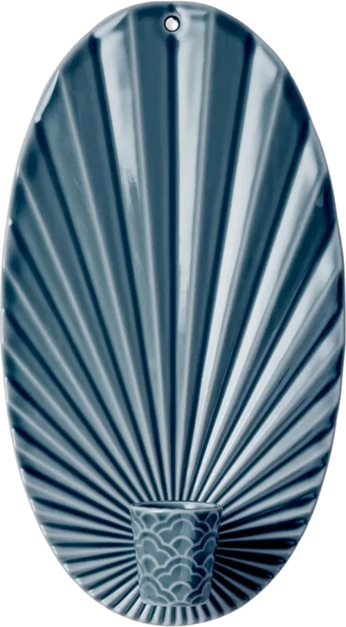 Pipanella waves candle sconce - Midnight 