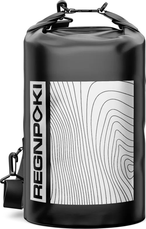 Regnpoki 10l - Svartur