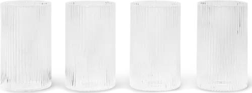 Ripple Verrines - Set of 4 - Clear