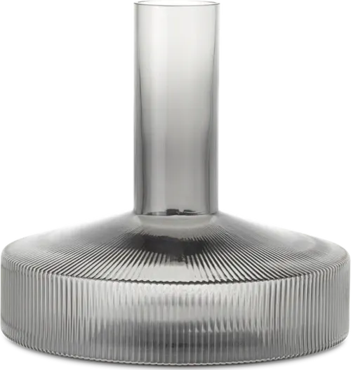 Ripple Wine Carafe Smokey Grey 