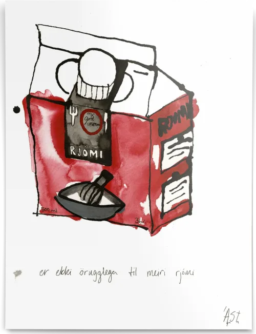 Rjómi 30 x 40 cm