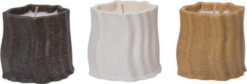 Rylith Scented Candle - H6 - Set of 3 Multi