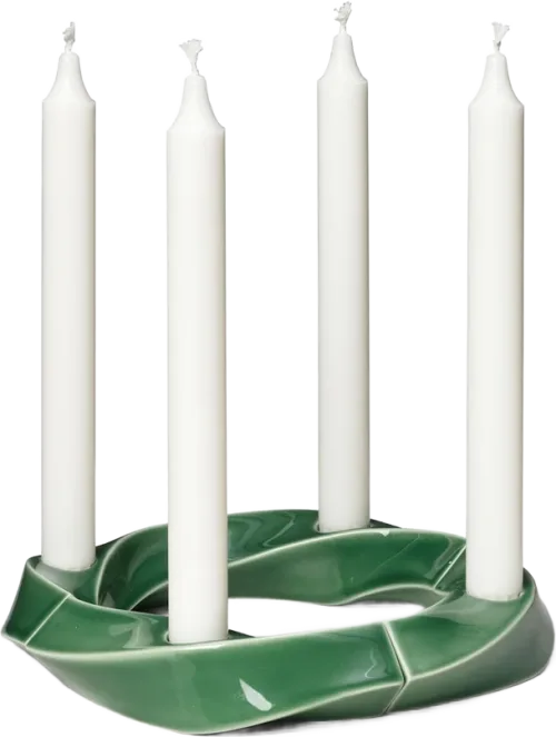 Samsurium Couronne Advent Candlestick Spruce