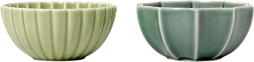Samsurium mini bowl - wasabi & spruce