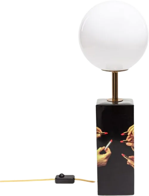 Seletti borð lampi TOILETPAPER - Lipsticks