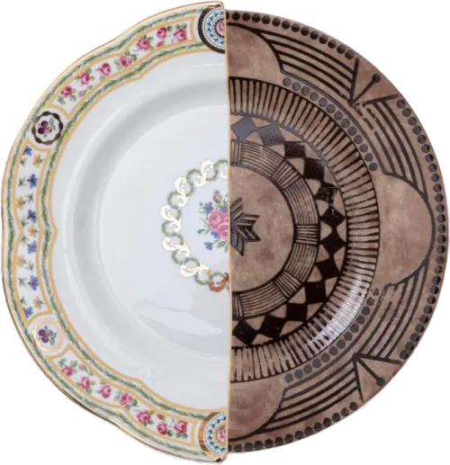 Seletti HYBRID - Hobyo, Porcelain matardiskur