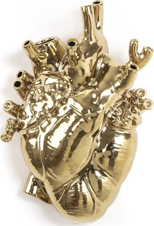 Seletti Love in Bloom Gold - Hjartavasi