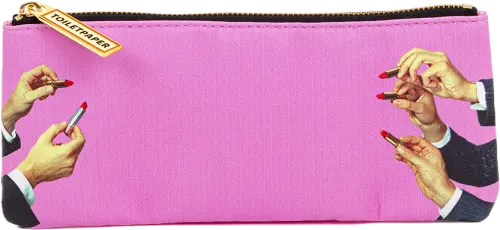 Seletti pennaveski - pink lipstick