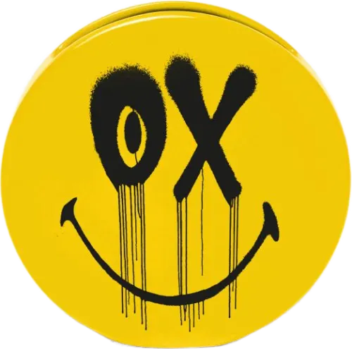 Seletti Smiley Ox keramik vasi