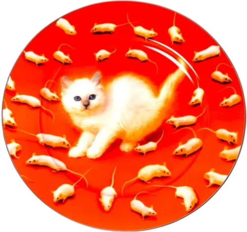 Seletti Toiletpaper Diskur -  KITTEN