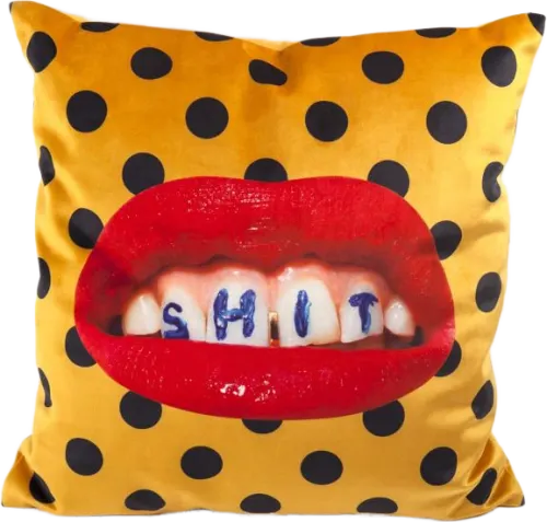Seletti Toiletpaper púði - SHIT