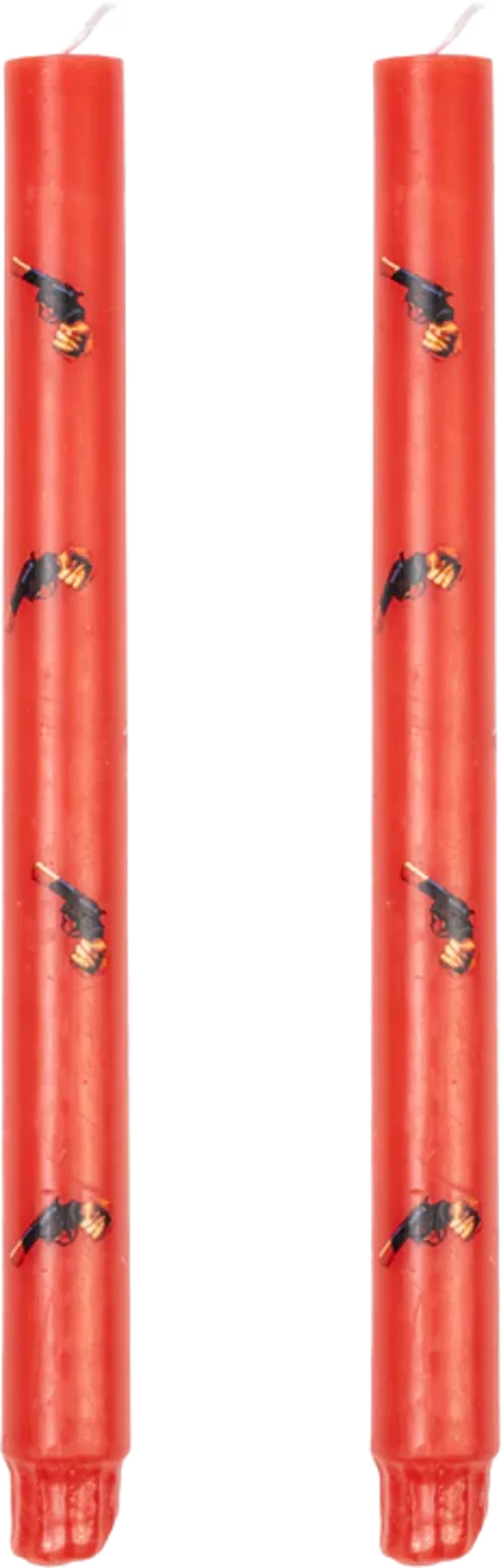 Set of 2 Toiletpaper stem candle - Revolver