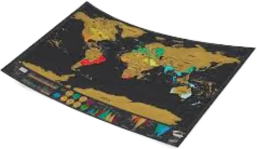 Skafkort af heiminum - Deluxe Travel Edition