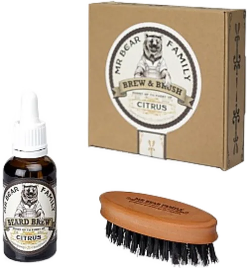 Gjafakassi- Brew & Brush Citrus