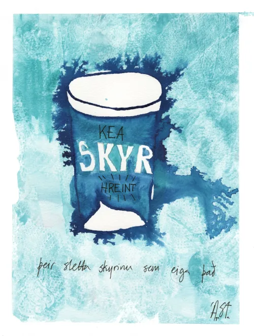 Skyr 21 x 30 cm